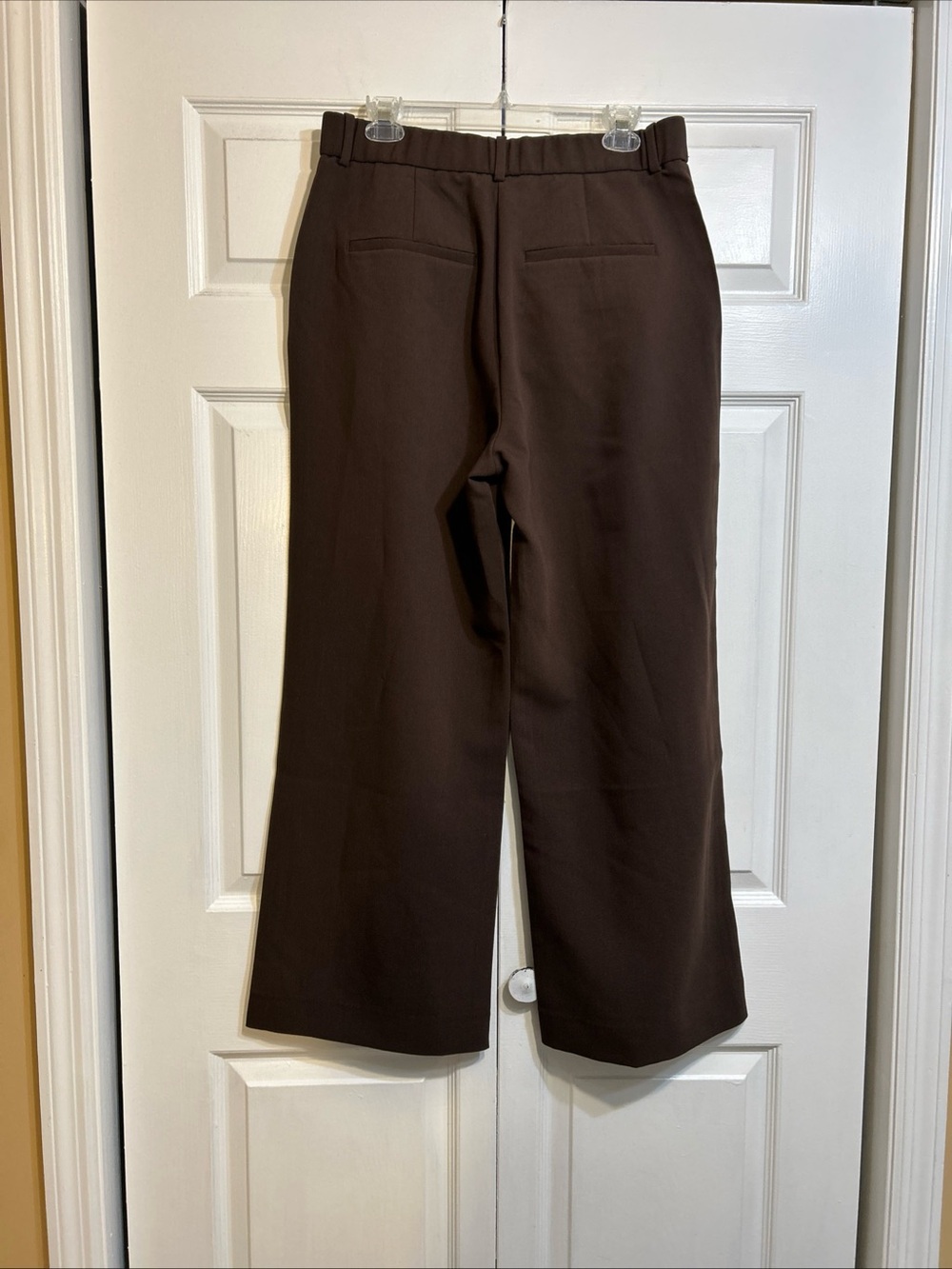 9/6/26NWT Abercrombie & Fitch Ultra High-Rise Wide-Leg Dress Pants Size 31 Short - Picture 10 of 14